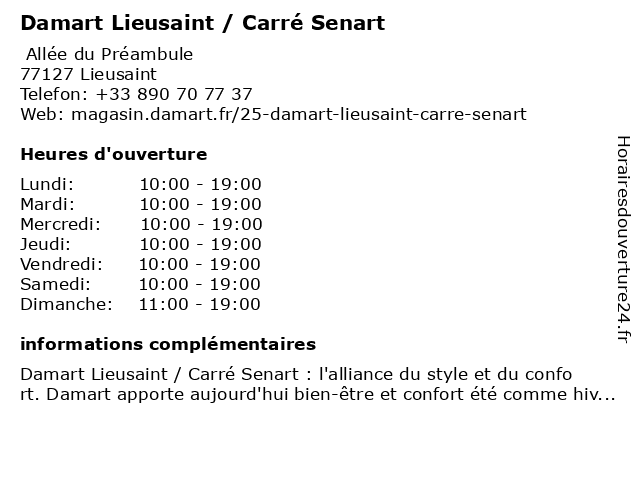 Gemo senart sales